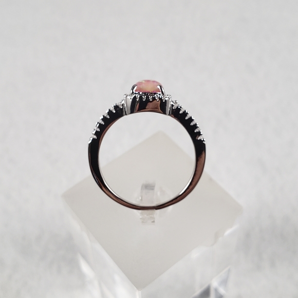 18k Pink Opal Ring - Picture 5 of 8